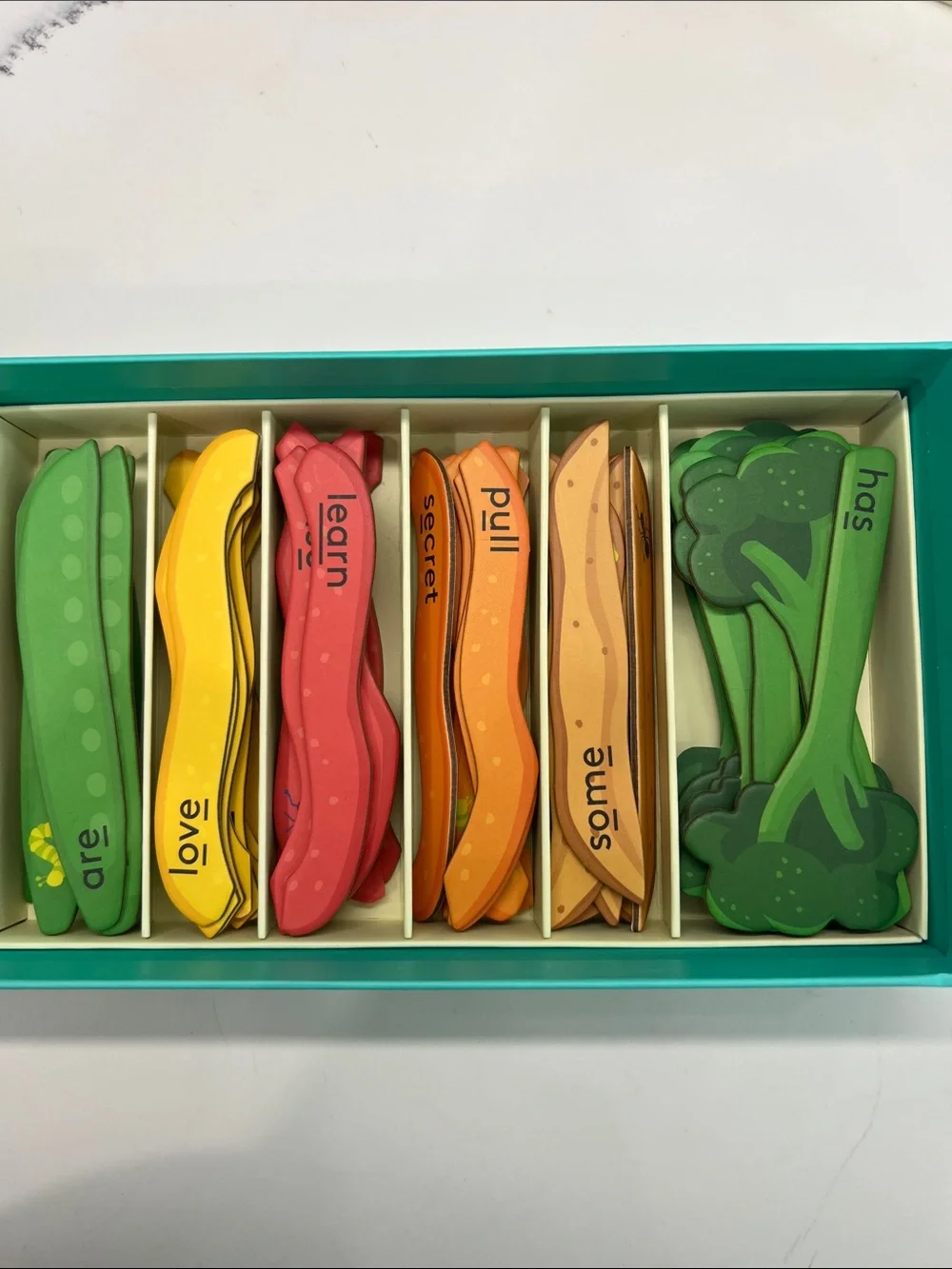 LOVEVERY Sticky Word Snack Sticks from Reading Skill Set Part Two